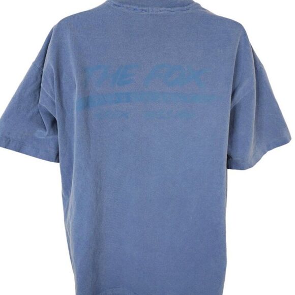 Peace Symbol T Shirt Vintage 90s 103.5 The Fox Classic Rock Denver Radio Station - Picture 3 of 7